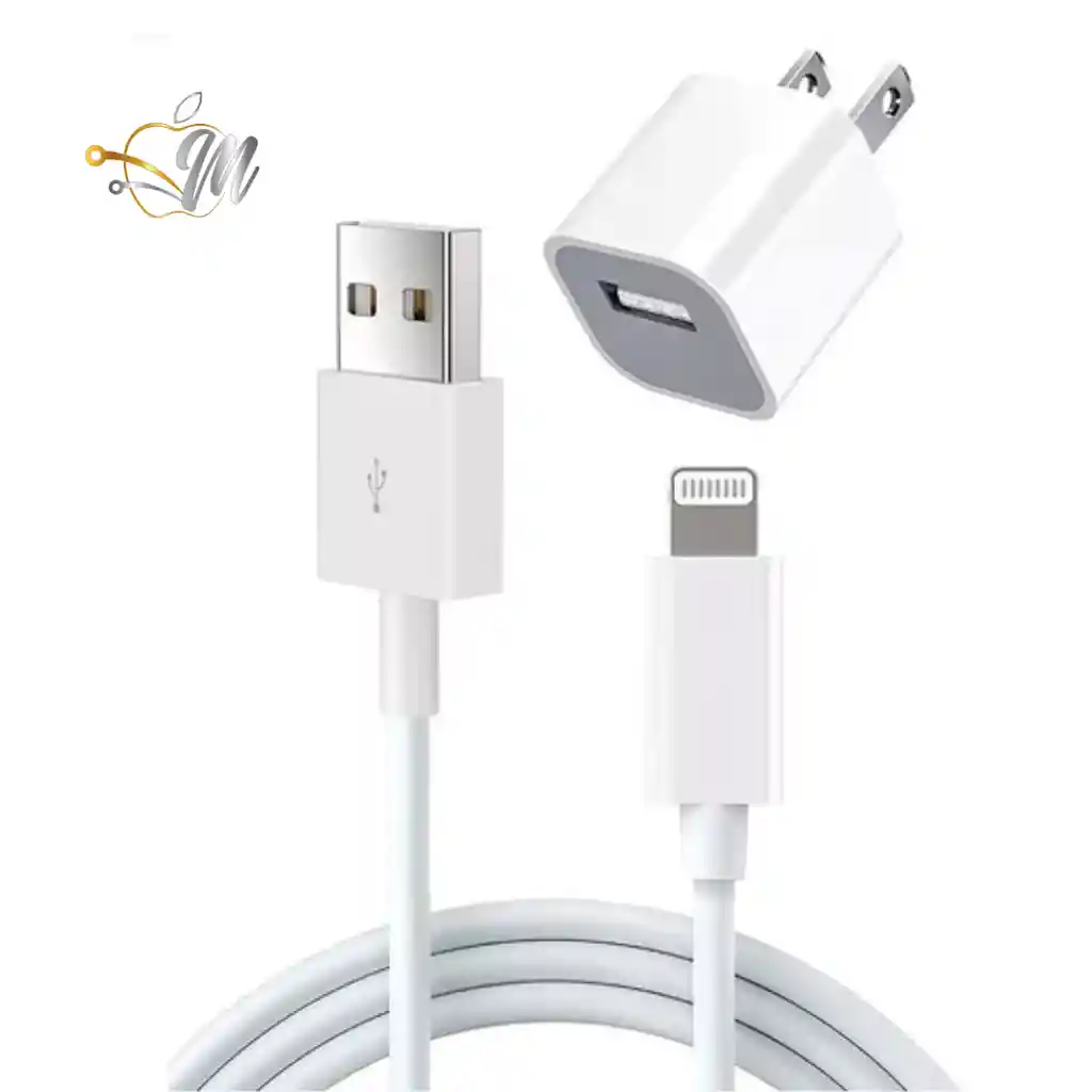 Cargador Completo 5w+ Un Cable 1m Para Iphone