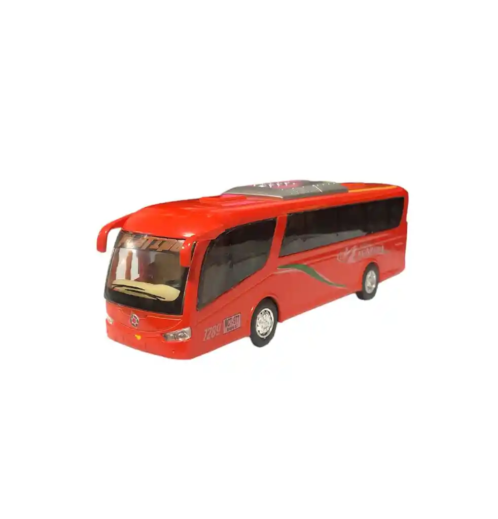 Juguete Coleccionable Bus Flota Escala 1:55 Macarena Rojo Ref: Ks7101d Metalico Con Retroceso - Largo X 18cm Juego, Juguete, Coleccion, Vehiculo, Regalo, Cumpleaños, Amor, Feliz Dia, Metal, Sonido, Resistente