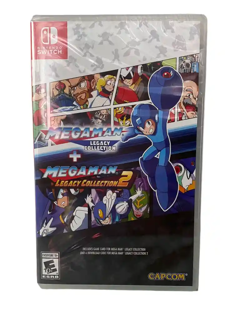 Megaman + Megaman 2 Legacy Colección Nintendo Switch Nuevo