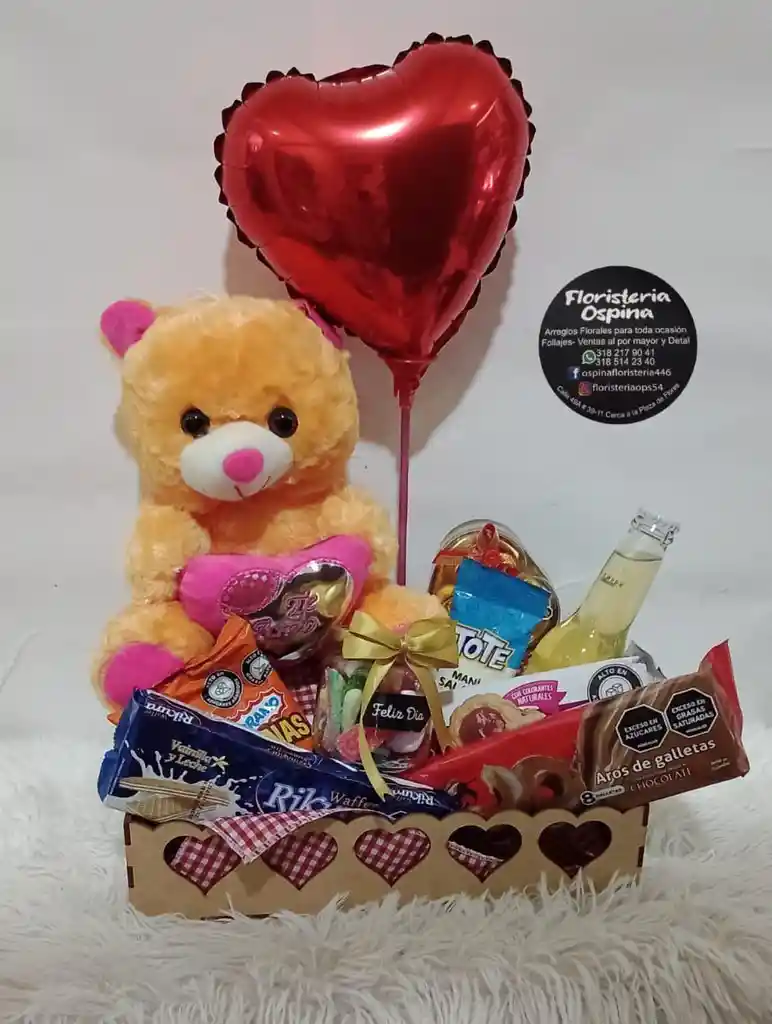 Caja Sorpresa Osos Corazón