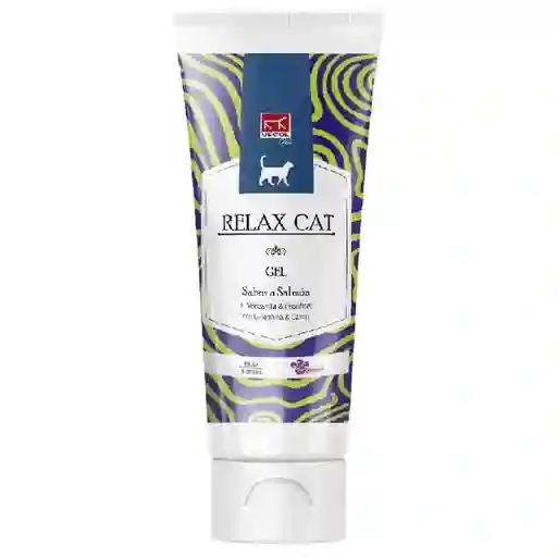 Gel Relax Cat 85 Gr Sabor Salmón Para Gatos, Que Ayuda A Controlar El Temperamento En Gatos Mayores De 4 Semanas De Edad