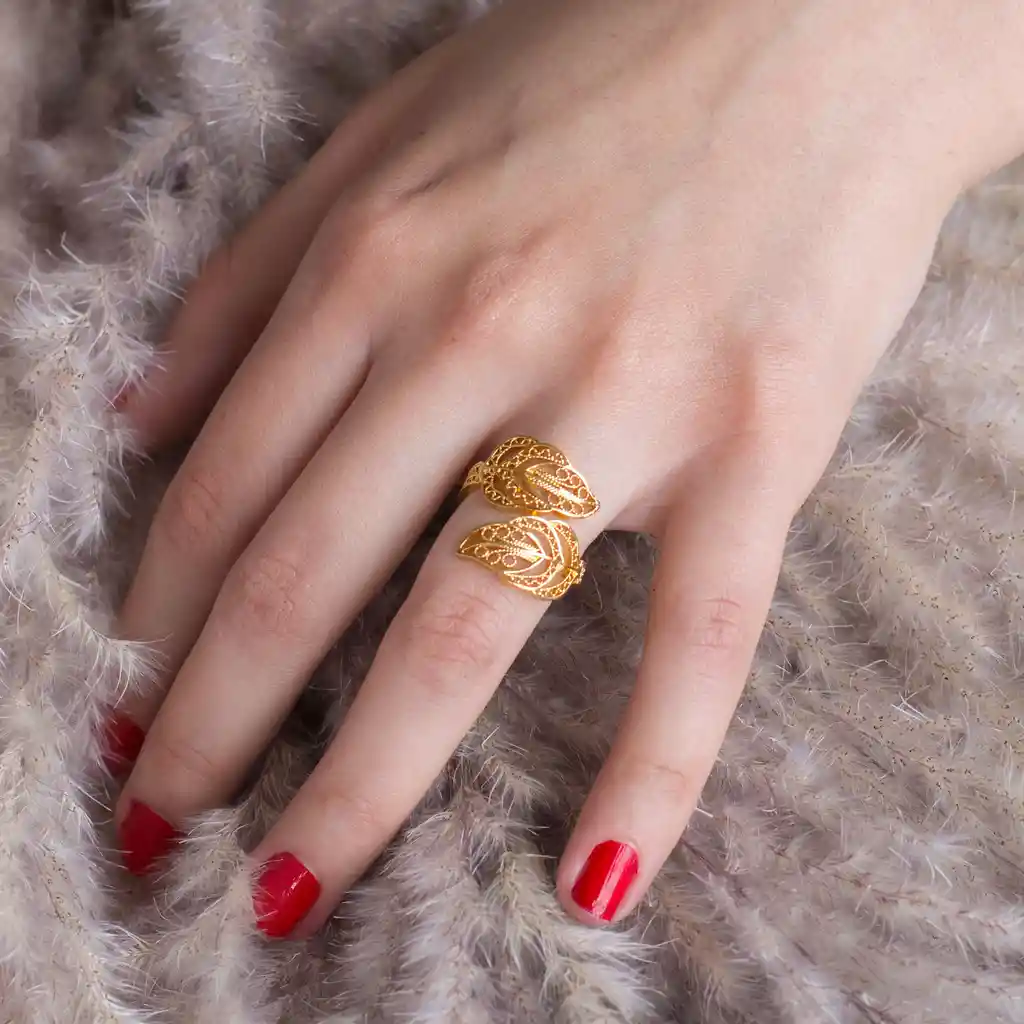 Anillo Apate En Filigrana