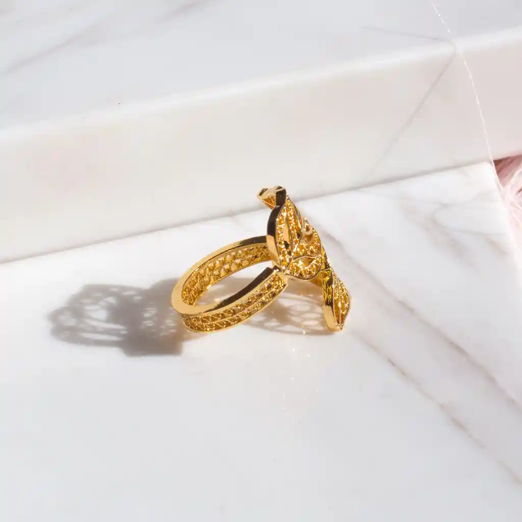 Anillo Apate En Filigrana
