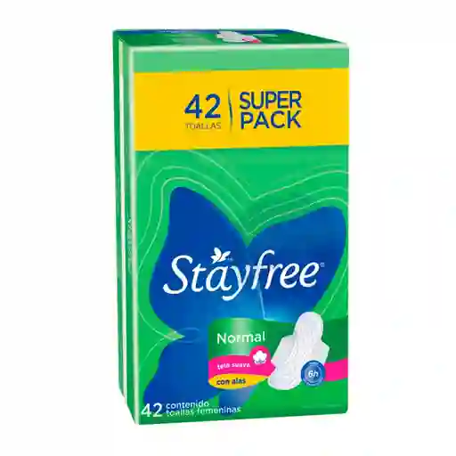 Stayfree Especial Con Alas Jumbo Pack X42