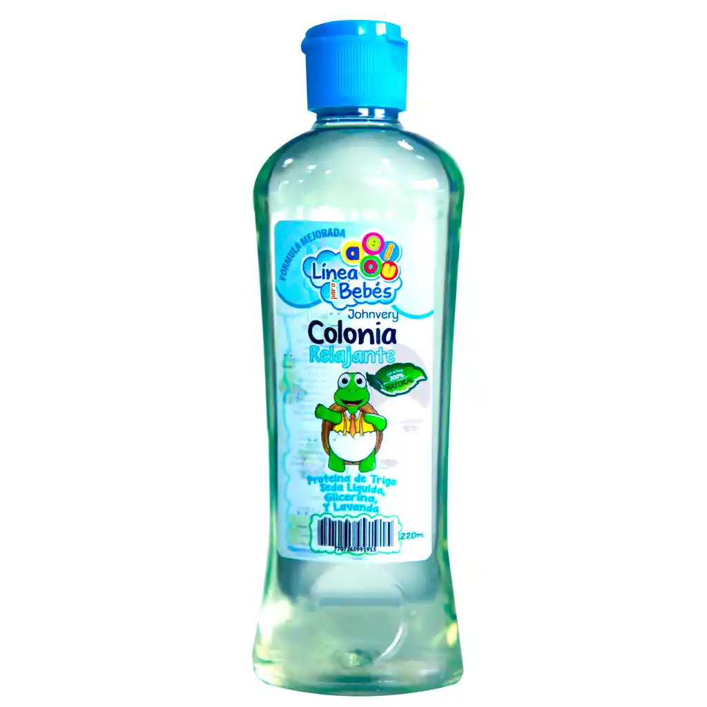 Johnvery Colonia Aeiou Para Bebes Azul X 220ml