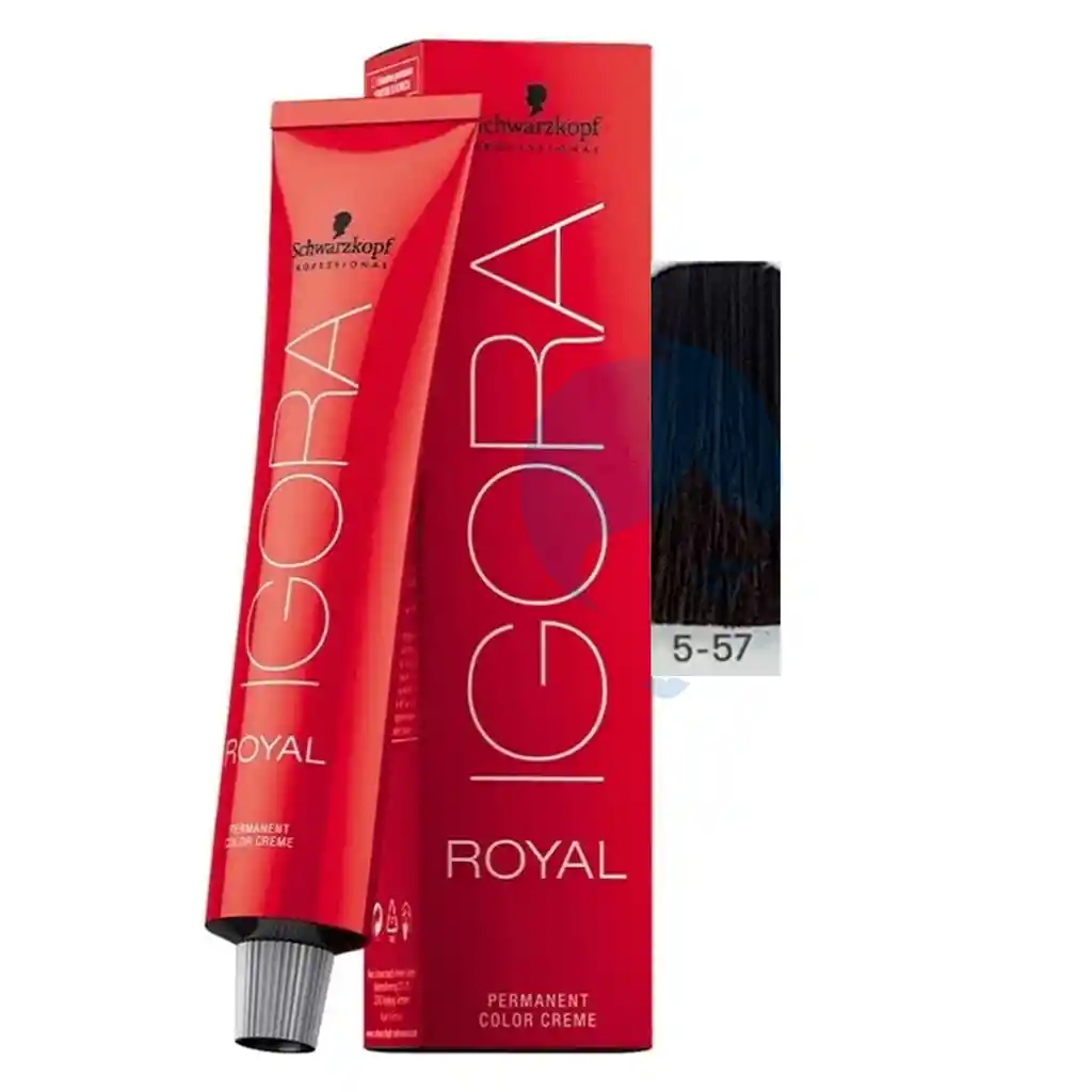 Igora Royal Tinte Castaño Claro Dorado Cobrizo N°5.57 X 60ml