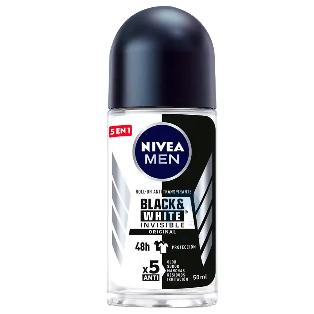 Nivea Desodorante Roll On Invisible Byw Men X 50ml