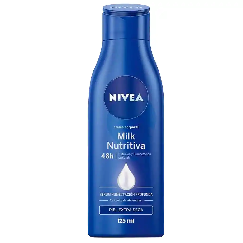 Nivea Crema Milk Nutrtiva Piel Extra Seca X 125ml