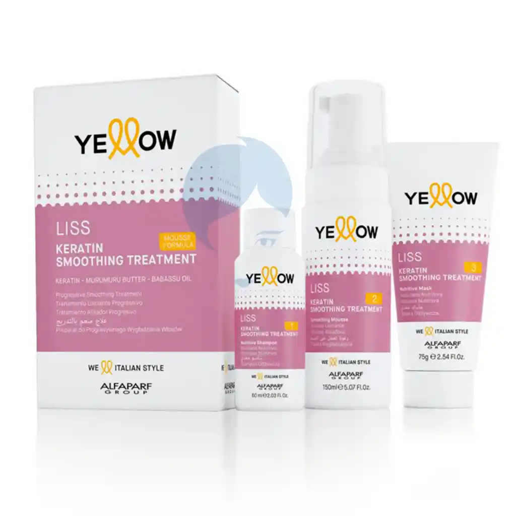 Yellow Kit Brazilian Keratin Protex Mousse X 150ml