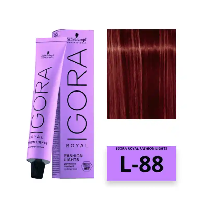 Igora Tinte Fashion Lights Rojo N.l-88 X 60gr