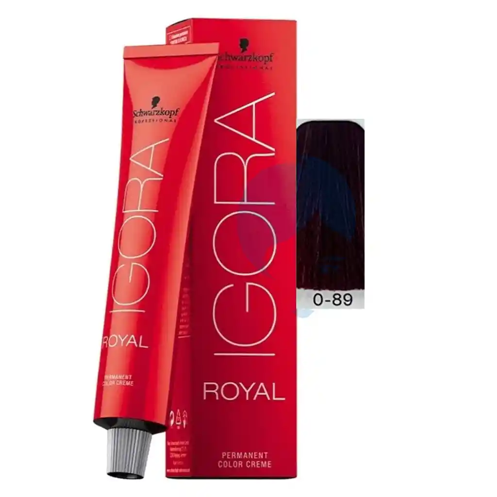 Igora Royal Tinte Tono Mezcla Rojo Violeta N° 0.89 X 60ml