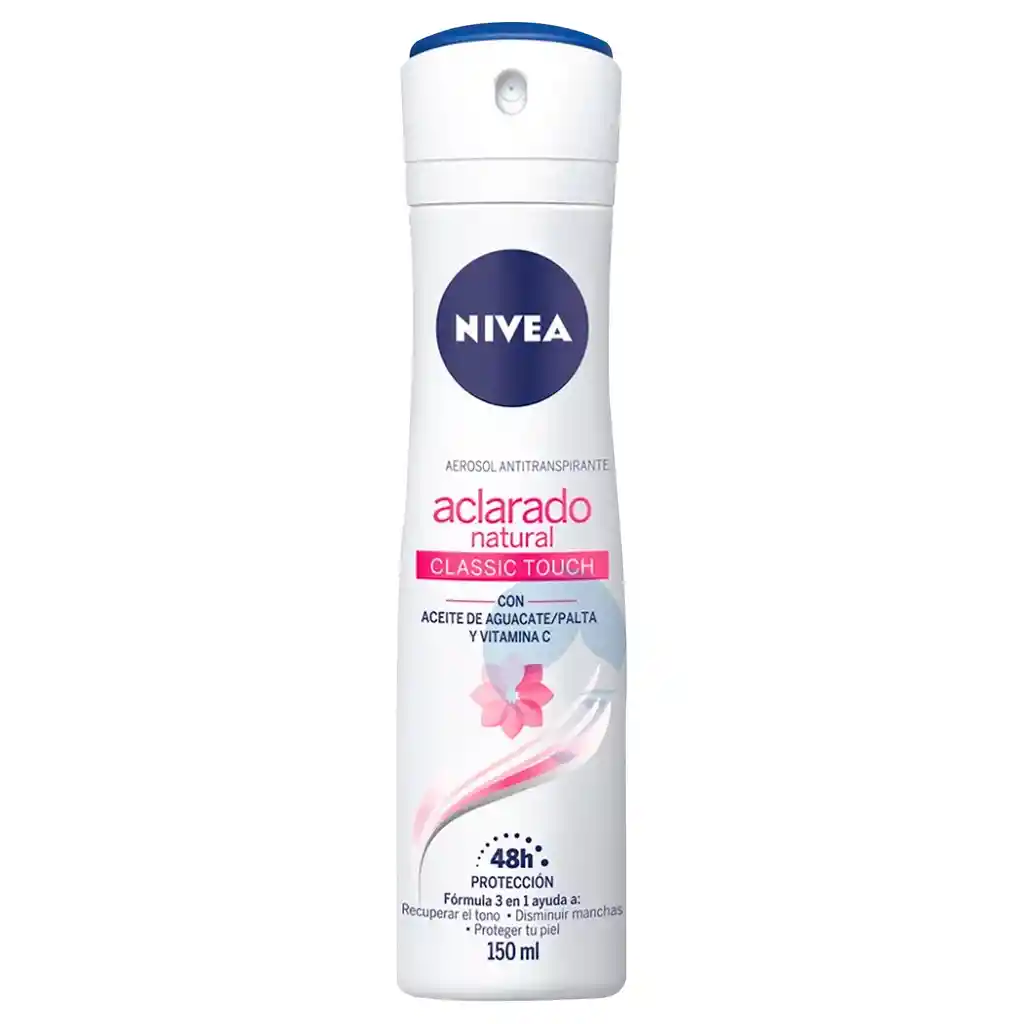 Nivea Desodorante Aerosol Aclarado Natural Women X 150ml Ok