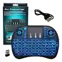 Mini Teclado Inalámbrico Airmouse Android Smart Tv Iluminado