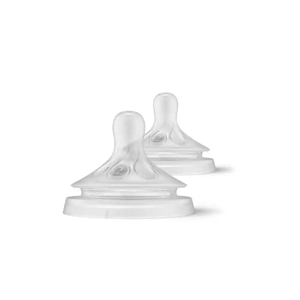 Chupos Tetina Avent Natural Response 3.0 Flujo 2 0m+ X2 Und