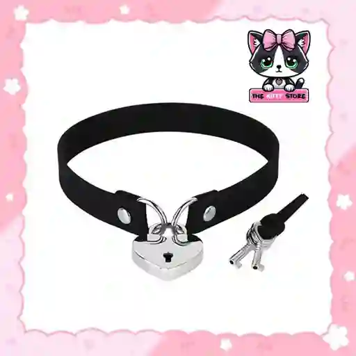 Choker Cerradura Corazón.