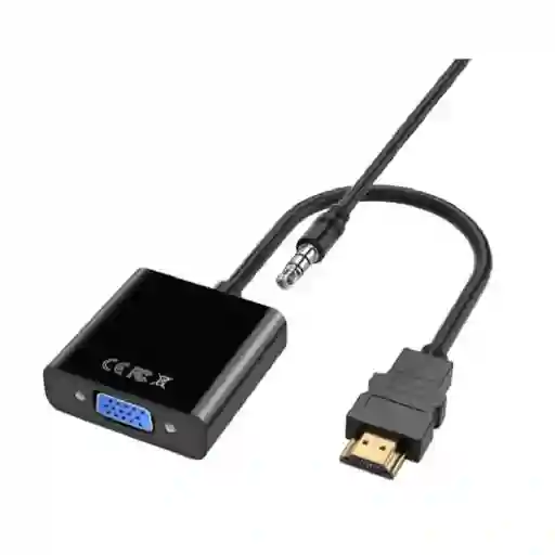 Adaptador Convertidor Cable Hdmi A Vga 1080p