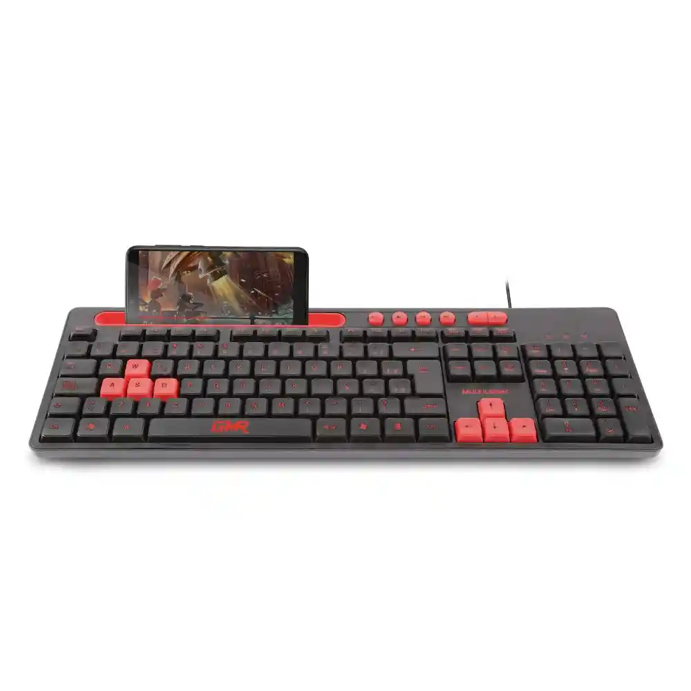 Teclado Gk120 Tc504 Usb Con Soporte Para Smartphone - Multi