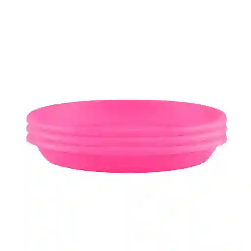 Plato 35 Cm Fucsia