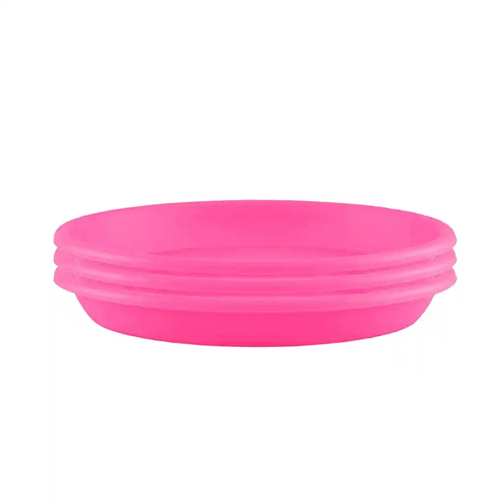 Plato 35 Cm Fucsia