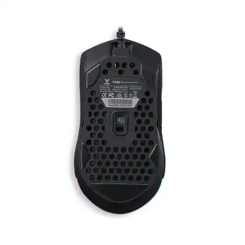 Mouse Gamer V360pro Usb Ra024 6200dpi Negro, Led - Rapoo