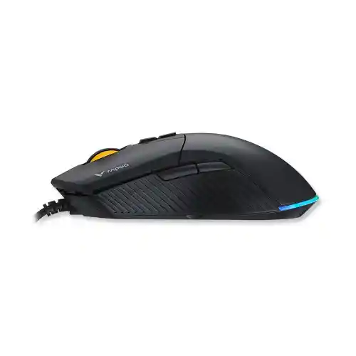 Mouse Gamer V360pro Usb Ra024 6200dpi Negro, Led - Rapoo