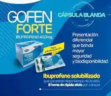 Ibuprofeno 400mg Capsula Liquida Blister X 10 Unidades ( Gofen 400mg)