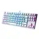 Teclado Mecanico Gamer Rgb Vsg Alnitak 80% | Kailh 70 Millon | Blanco