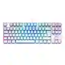 Teclado Mecanico Gamer Rgb Vsg Alnitak 80% | Kailh 70 Millon | Blanco