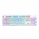 Teclado Mecanico Gamer Rgb Vsg Alnilam Al 100% | Blanco