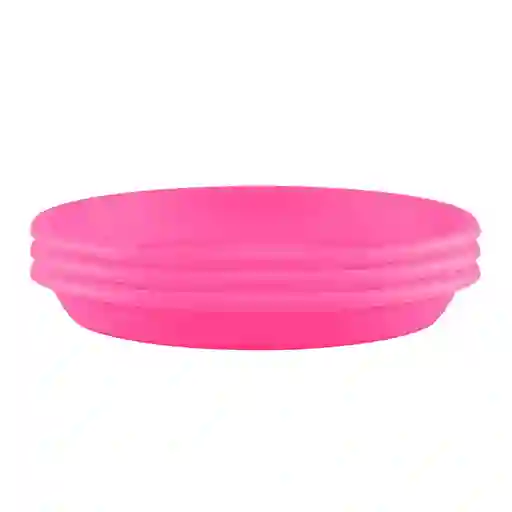 Plato 40 Cm Fucsia