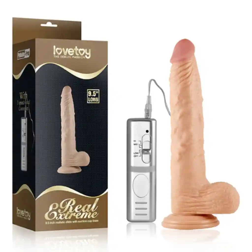 Vibrador Realista Extreme 25 Cm