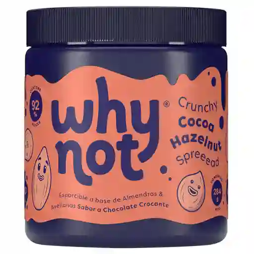 Crunchy Cocoa Hazelnut Spread Why Not 284g