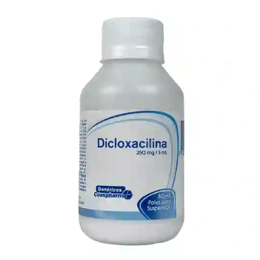 Dicloxacilina 250mg/5ml Polvo Para Suspension 80ml