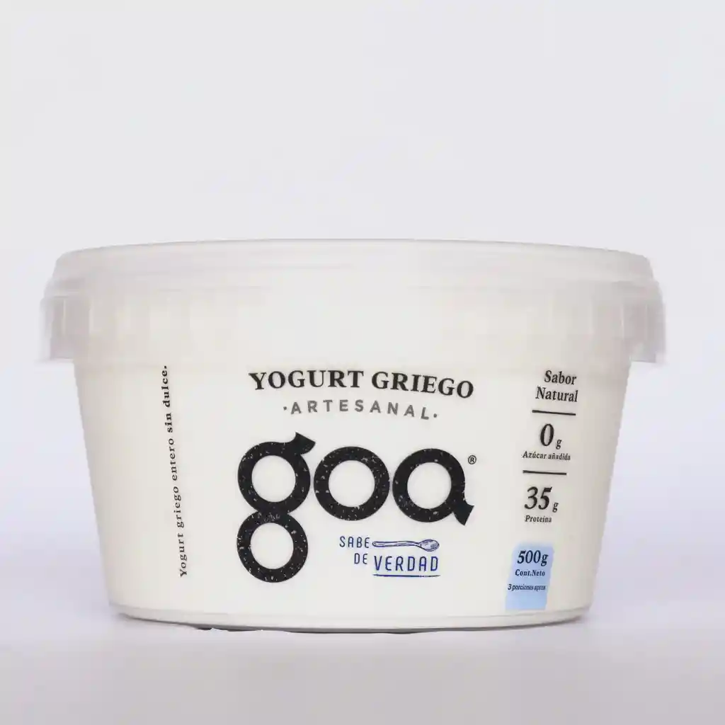 Yogurt Griego X500 Gr Goa