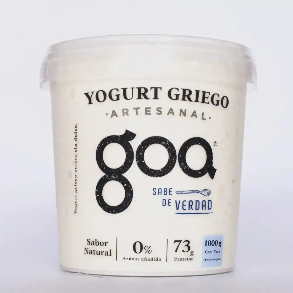 Yogurt Griego X1000 Gr Goa