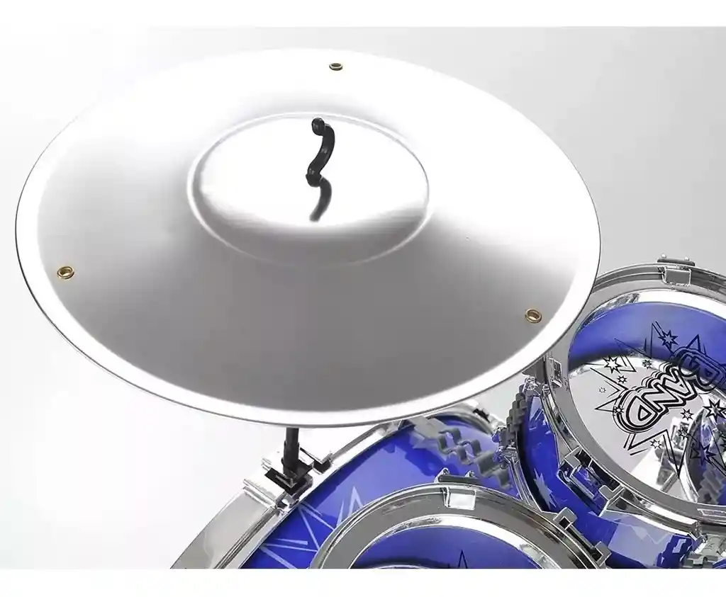 Set Batería Musical Tambores + Silla Niños Percusión