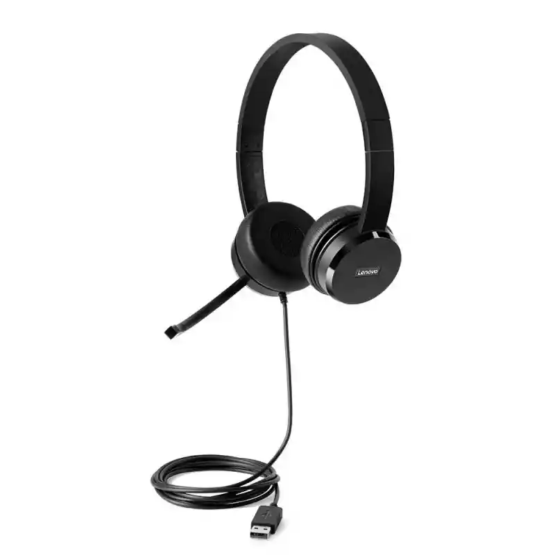 Diadema Lenovo 100 Estereo Usb