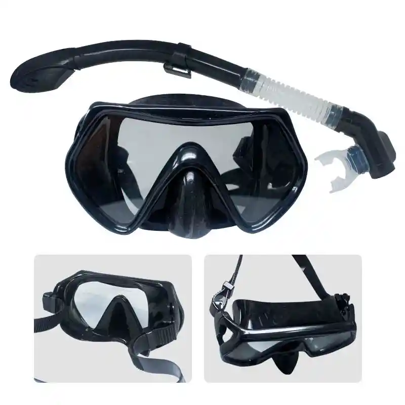 Set De Careta Y Snorkel Para Buceo