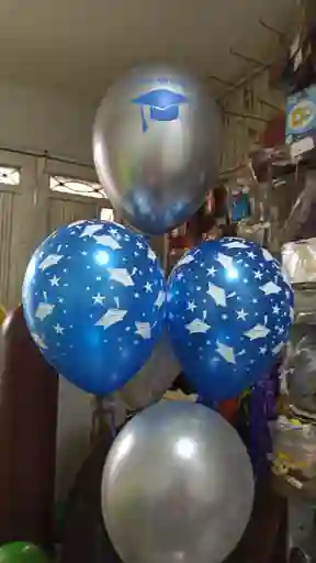 Globos R12 Latex Biodegradable Grados Con Helio 8 Horas