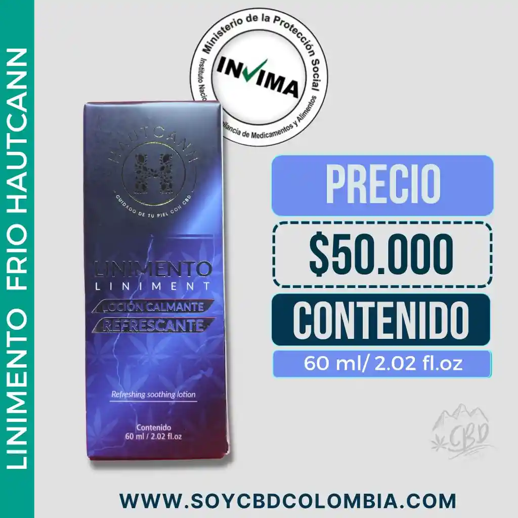 Linimento Frío Hautcann Con Cbd