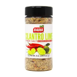 Badia Salpimienta De Cilantro Y Limón - Cilantro Lime Pepper Salt 8 Oz (226.8 G)