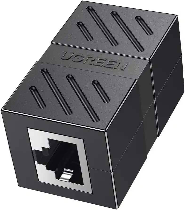 Acoplador Rj45 Extensor Ethernet 1 Gbps, Cat7, Cat6, Cat5e