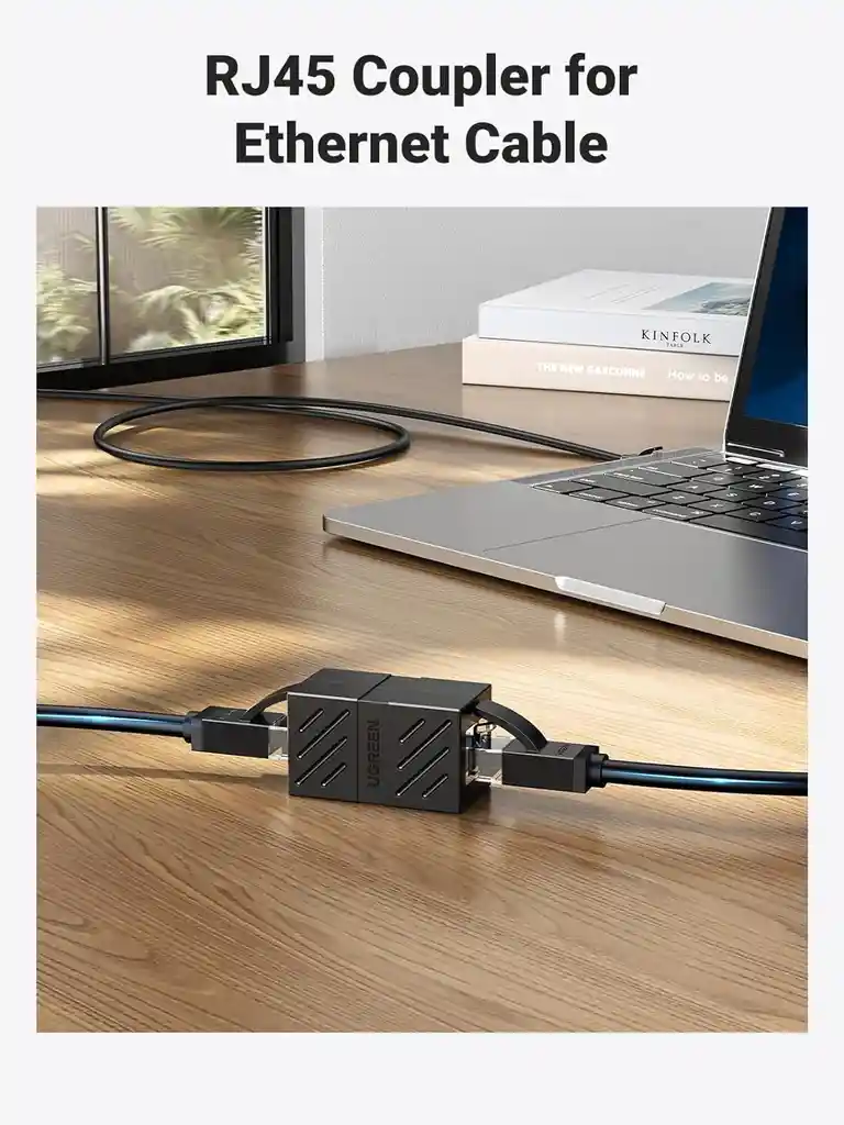 Acoplador Rj45 Extensor Ethernet 1 Gbps, Cat7, Cat6, Cat5e