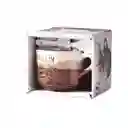 Mug Pocillo Con Cuchara Ceramica