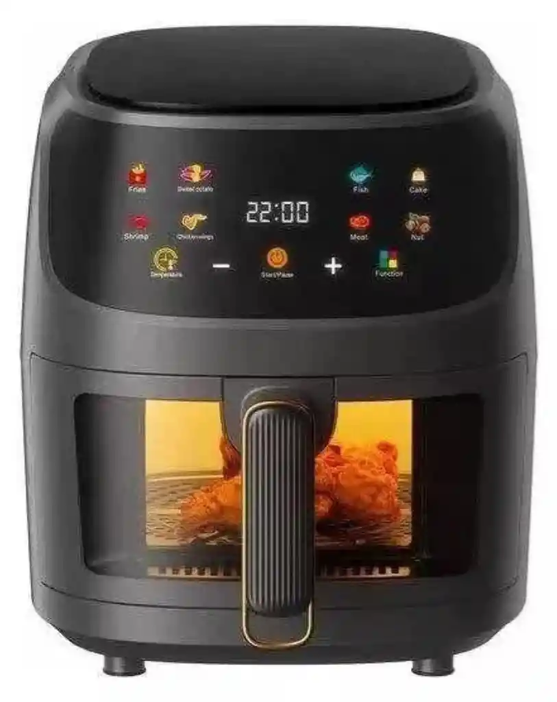 Freidora De Aire Digital 8 Litros Sin Aceite Air Fryer