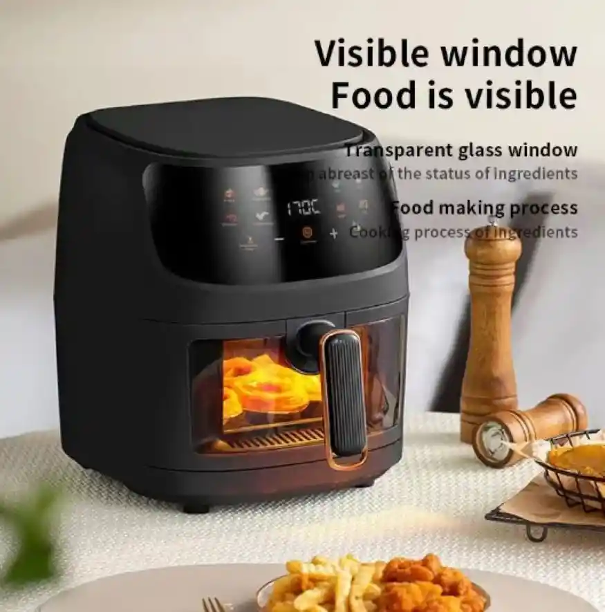 Freidora De Aire Digital 8 Litros Sin Aceite Air Fryer