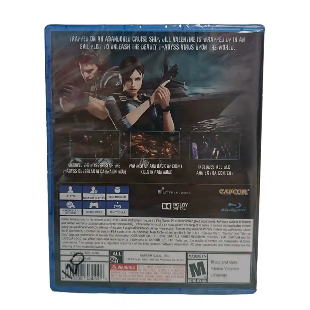 Resident Evil Revelations Para Play Station 4 Nuevo Y Fisico