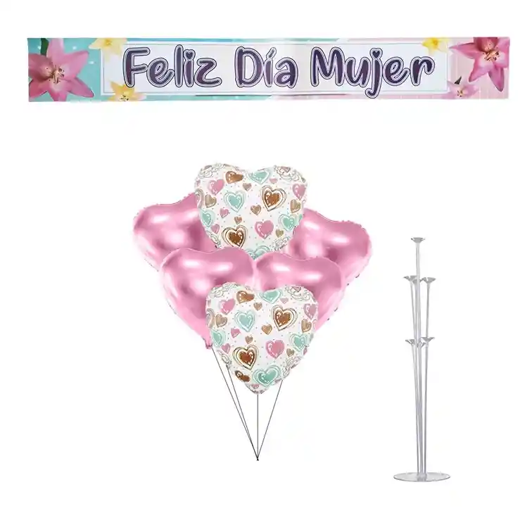 Kit Decorativo Para El Dia De La Mujer Decoracion