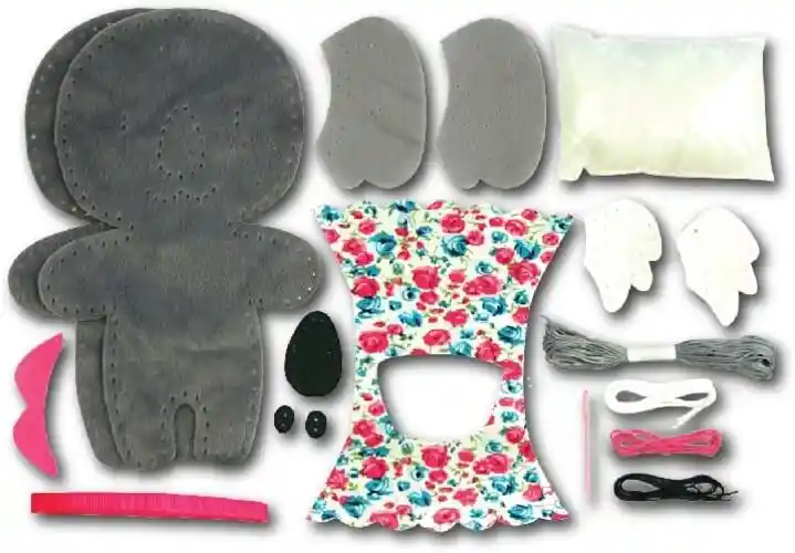 Juguete Niñas Set De Arte Y Diseño Amigos Tejidos Koala