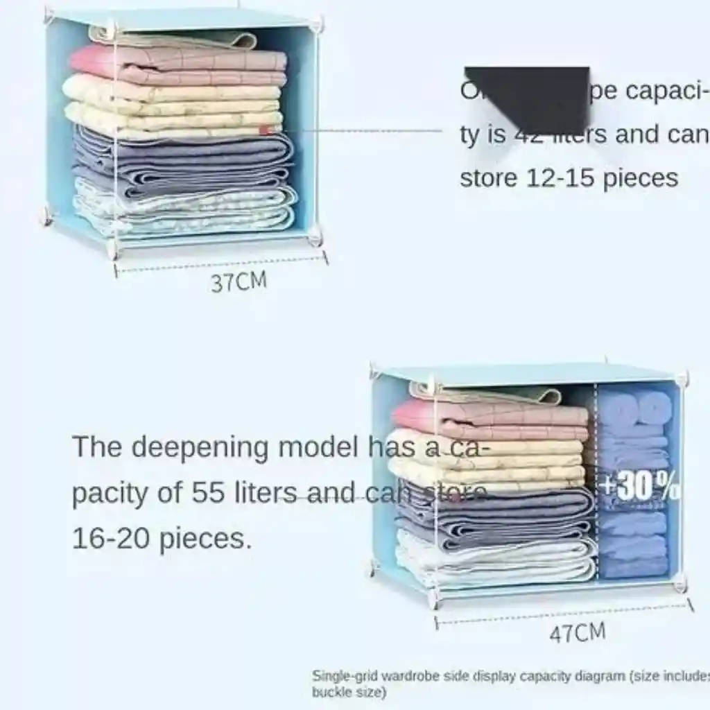 Armario Organizador Ropa Y Juguetes Modulos Closet Portatil
